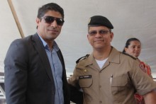 Presidente da Câmara recebe o novo Capitão da 239ª Cia da PM de Mariana