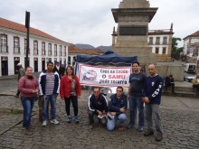 Profissionais do SAMU protestam por qualidade do serviço