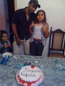 Rafaela completa 11 anos de idade