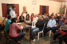 Reunião com associação de moradores destaca demandas do Bairro Cabanas