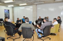 Reunião define ações para reparar sistema de esgotamento após as enchentes