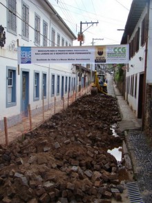 Rua Tomé Afonso recebe obras do Orçamento Participativo