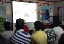 SAAE promove ação de educação ambiental no Morro Santana