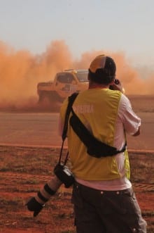 Sanderson Pereira se torna primeiro fotógrafo das Gerais a registrar rally internacional