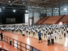 Secretaria de Desportos realiza Encontrão de Ginástica na Praça da Sé, em Mariana