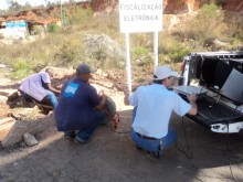 SEMAE-OP inicia aplicação de produto para melhoria na água de Cachoeira do Campo
