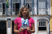 Servidora da Câmara de Ouro Preto é sucesso em atletismo mundial