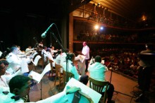 Sociedade Musical Senhor Bom Jesus das Flores grava Cd na Casa da Ópera