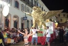 União Recreativa do Santa Cruz é campeã do carnaval 2018 de Ouro Preto