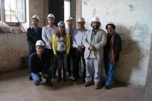 Vereadores de Ouro Preto visitam obras no Paço da Misericórdia