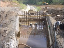 Visita técnica marca a conclusão das obras no Córrego do Catete