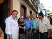 Zé Leandro recebe a visita de Paulo Abi-Ackel em “caminhada rumo à vitória”