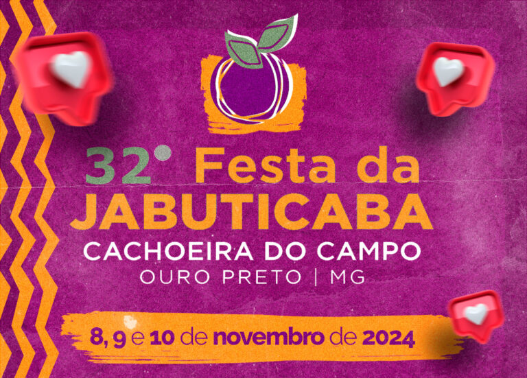 Programação da 32ª Festa da Jabuticaba em Ouro Preto promete agitar o público com atrações culturais e gastronômicas