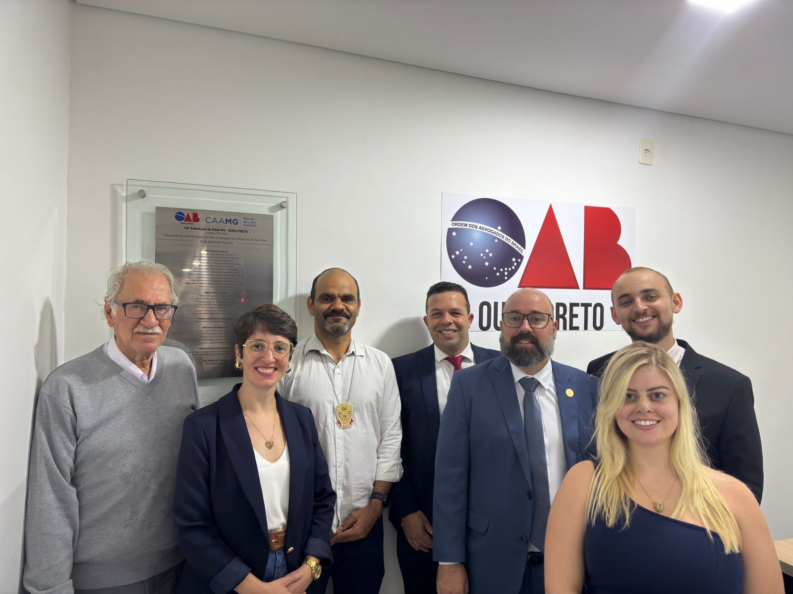 OAB Ouro Preto inaugura sala de apoio para advogados na Delegacia de Polícia da cidade