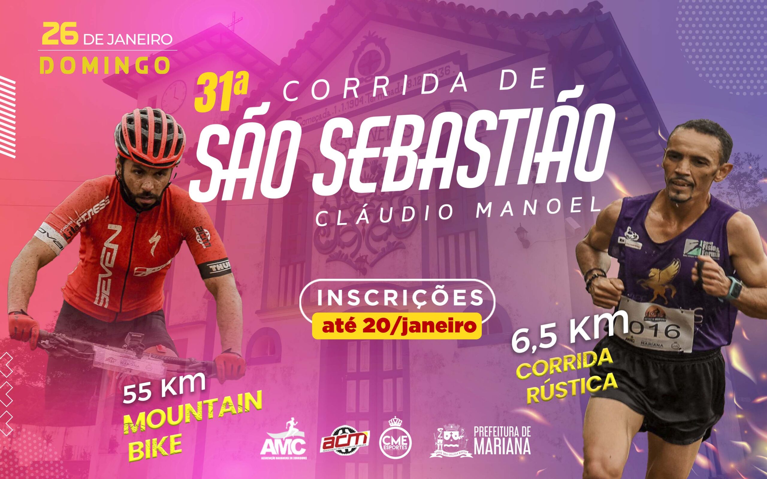 Regulamento da 31° Corrida de São Sebastião é alterado