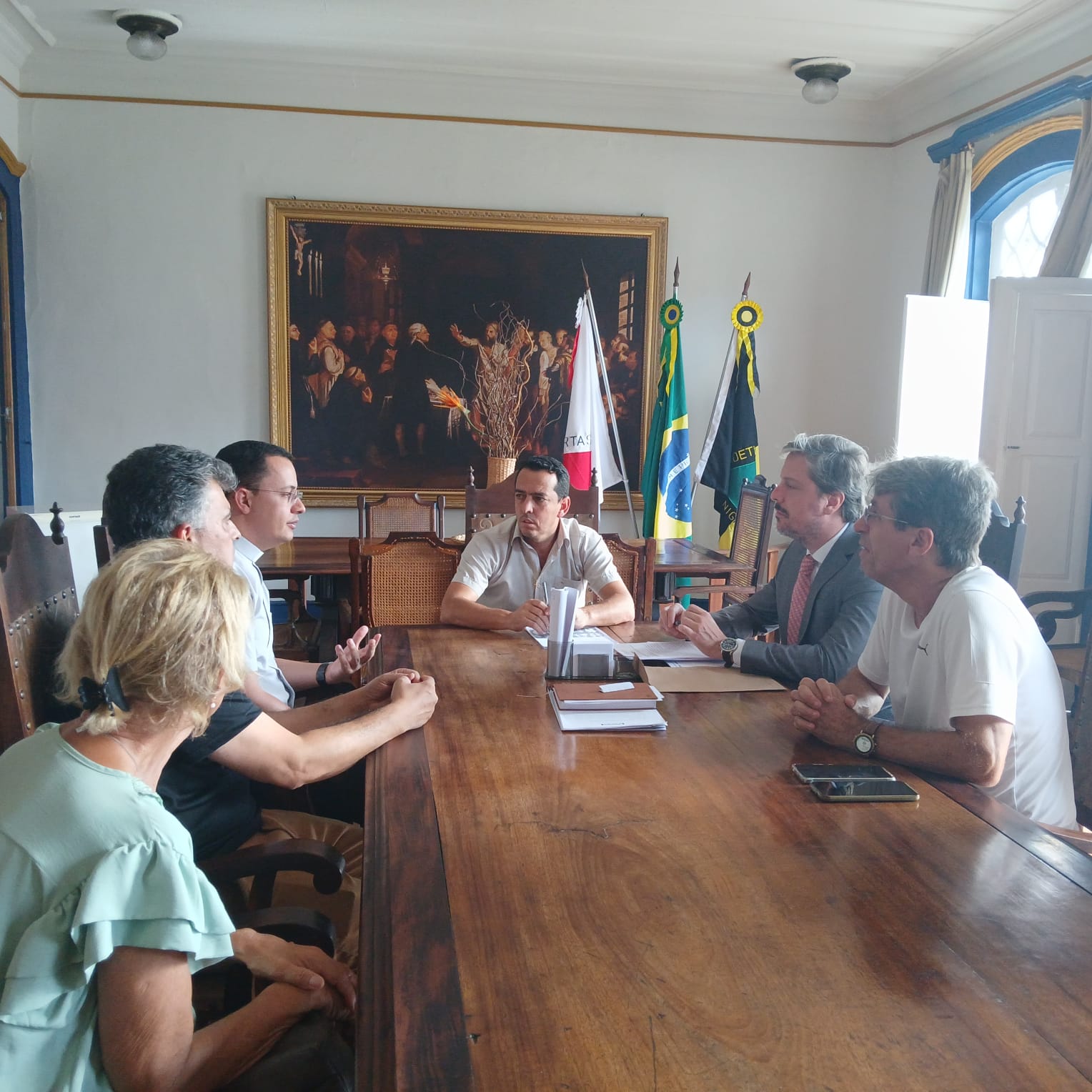 Câmara reúne Igreja Católica, Judiciário e Executivo para debater obras na Matriz de Santo Antônio em Glaura