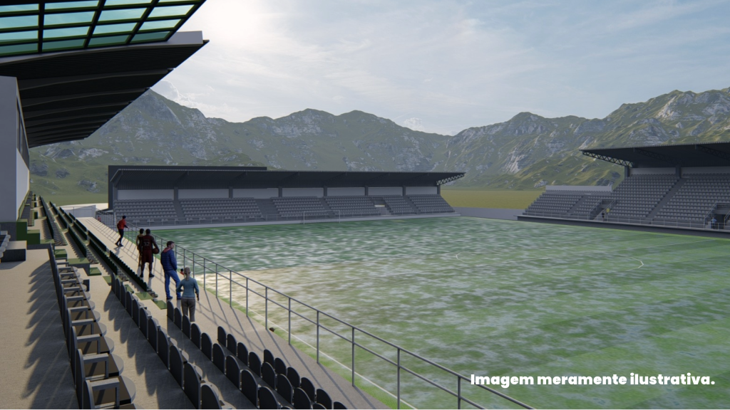 Prefeitura de Itabirito inicia obras no campo da Arena Telê Santana