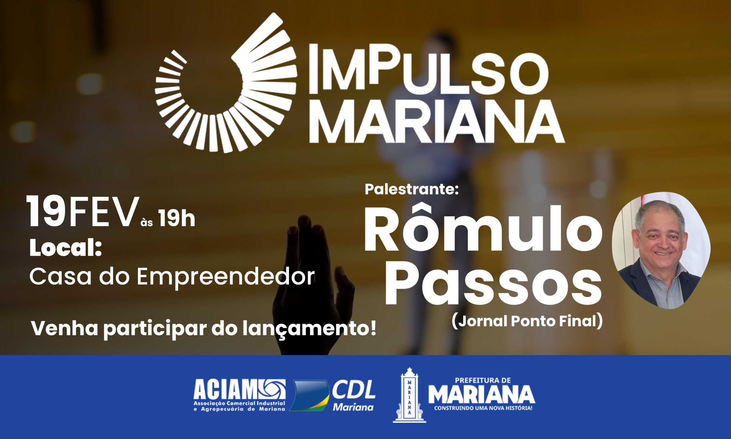 Lançamento do Impulso Mariana marca início das mudanças na Secretaria de Diversificação Econômica