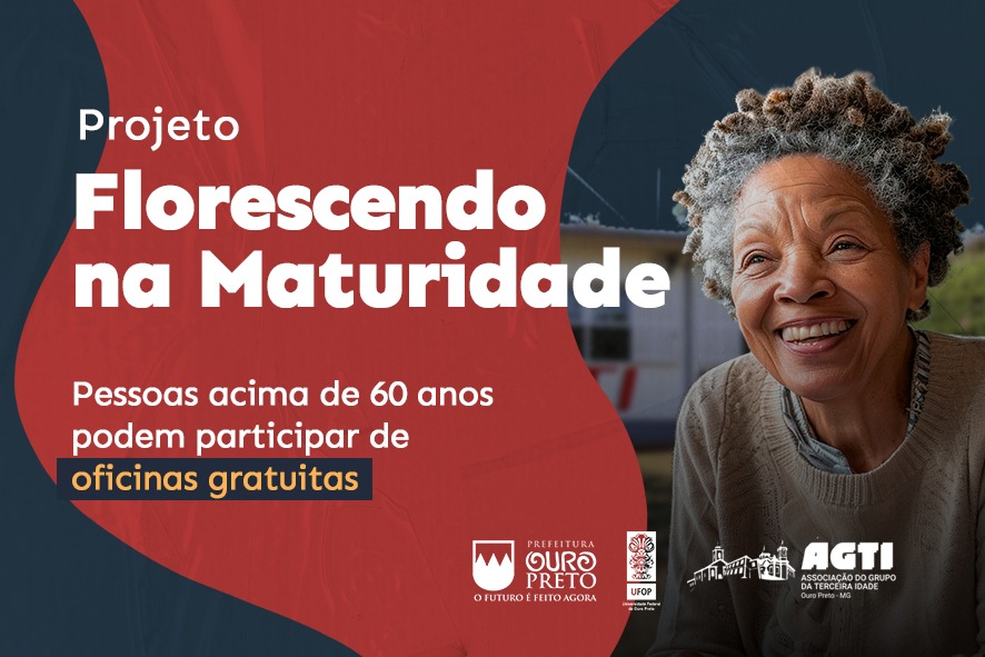 Projeto Florescendo na Maturidade oferece oficinas gratuitas para idosos