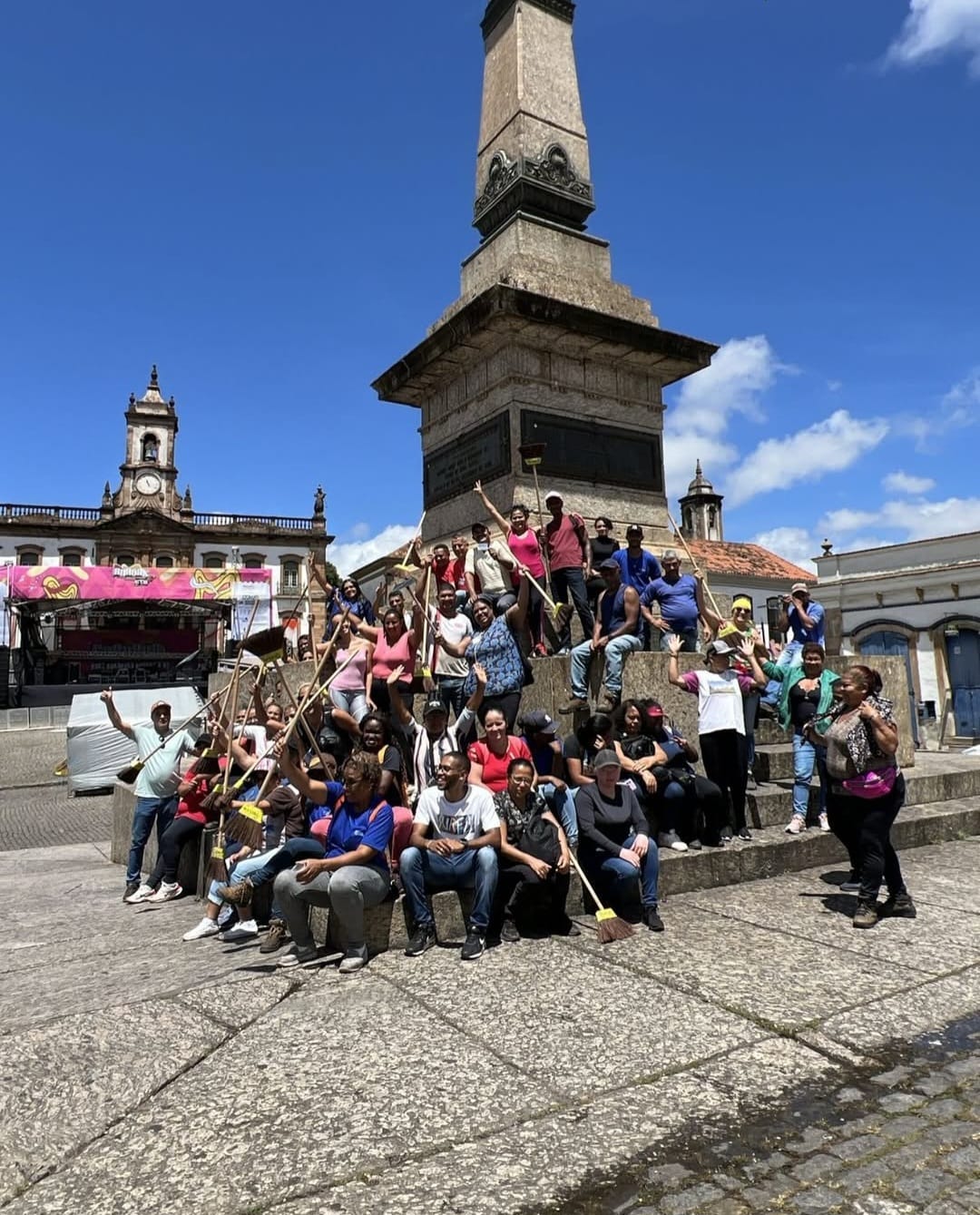 Bloco da Limpeza é destaque no Carnaval de Ouro Preto