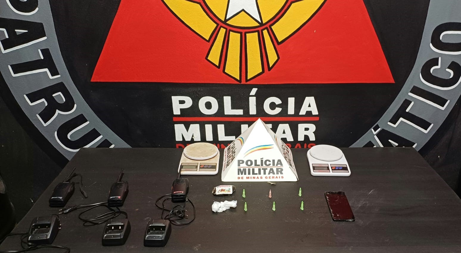 Polícia Militar prende traficante em Ouro Preto