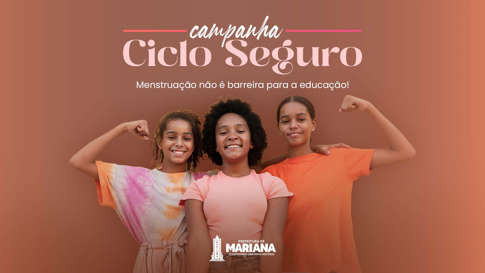 Prefeitura de Mariana garante distribuição gratuita de absorventes para estudantes da rede municipal