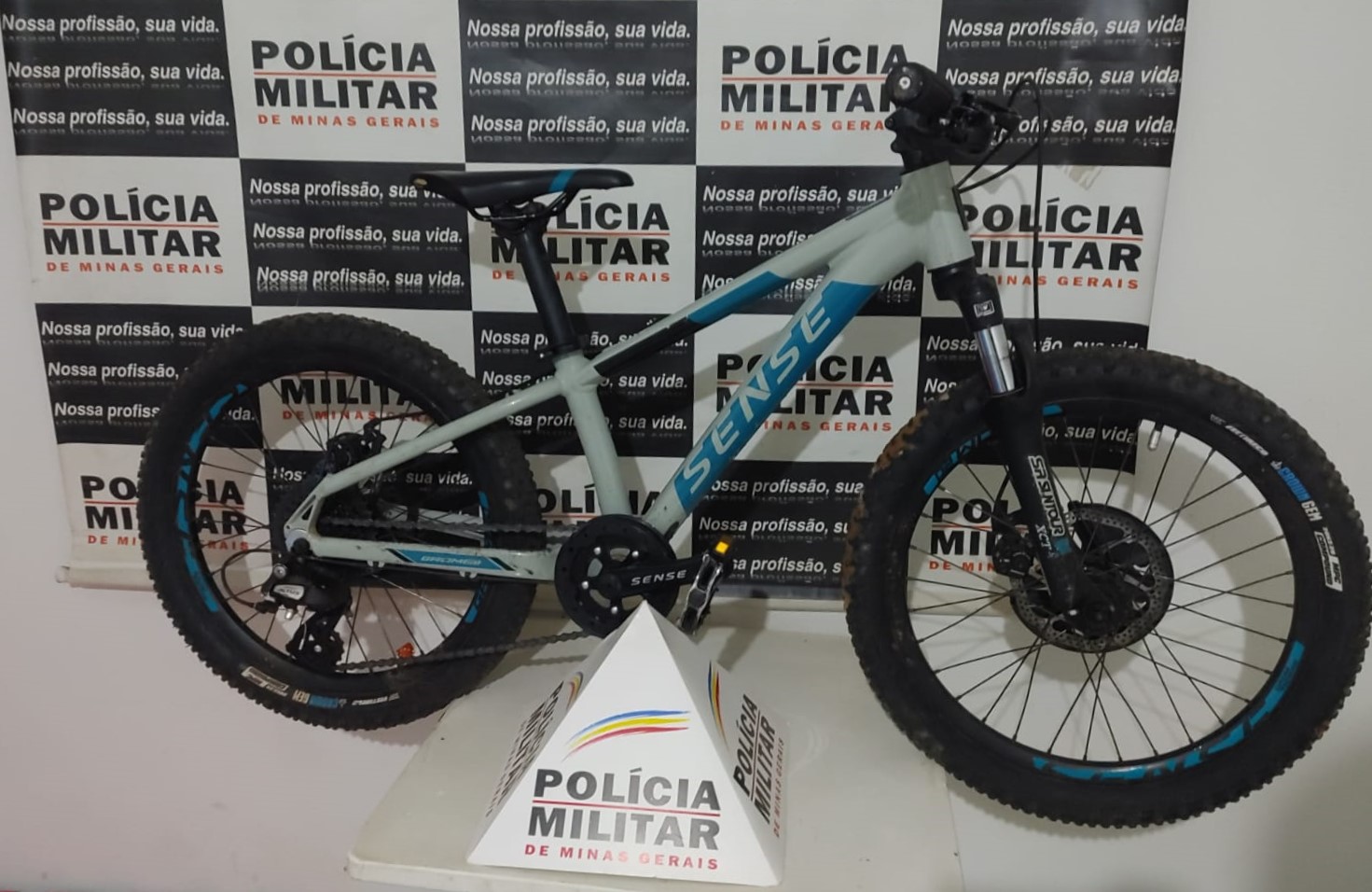 Polícia Militar recupera bicicleta e prende autor de furto em Mariana