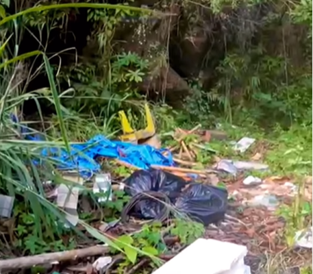 Denúncia revela extração ilegal e descarte de resíduos em cachoeira de Mariana