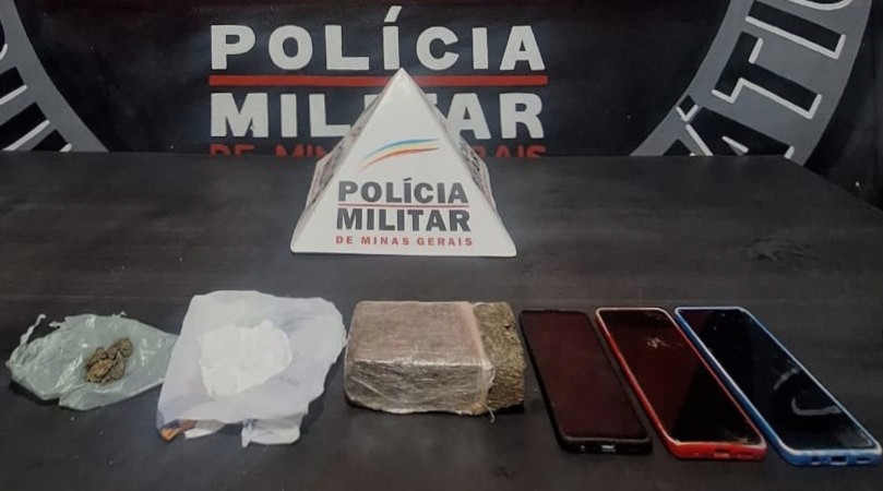 Quatro suspeitos de tráfico de drogas em Ouro Preto são presos Polícia Militar