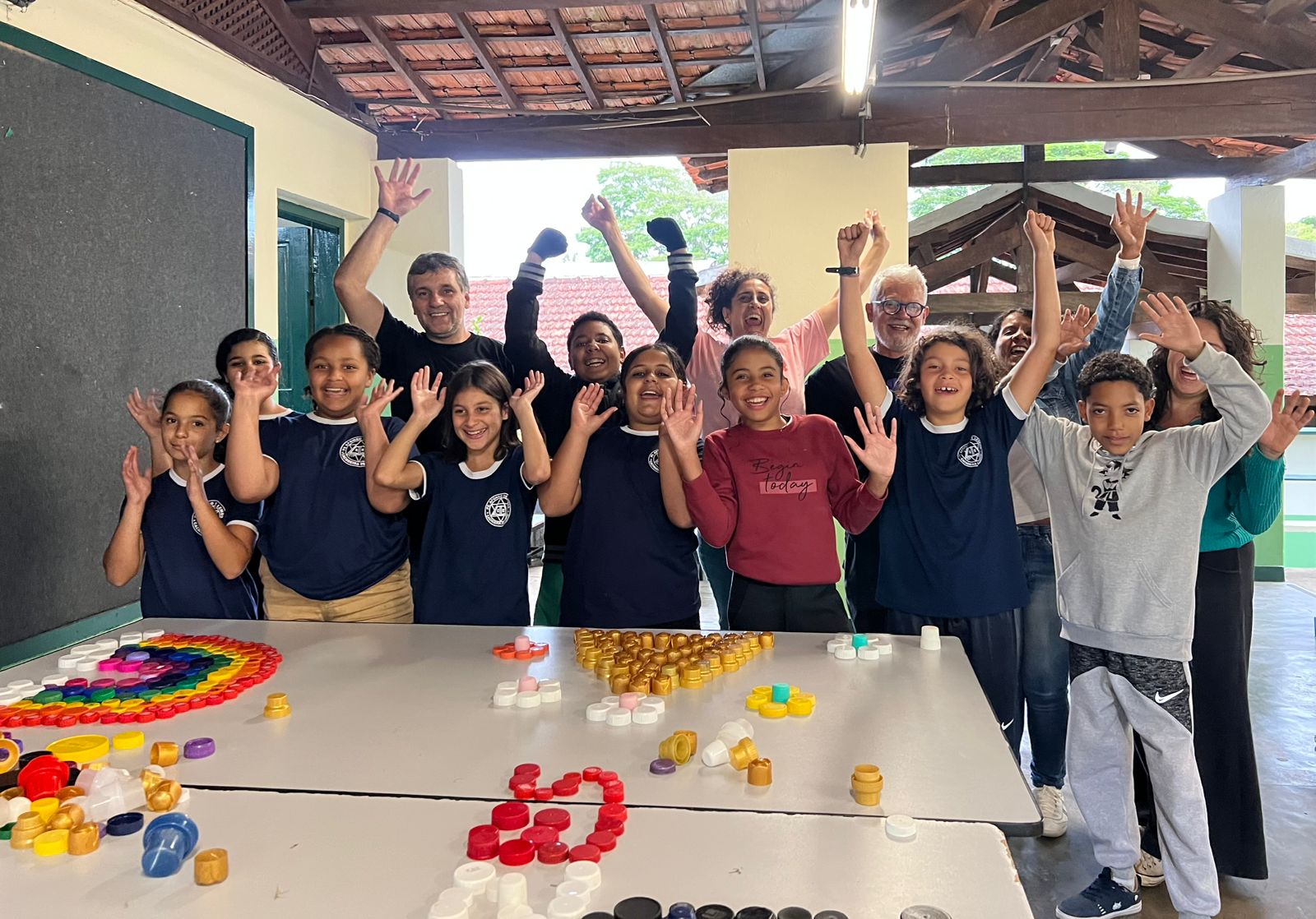 De alcance internacional, projeto Tampart chega a Cachoeira do Campo e mobiliza alunos com arte e consciência ambiental