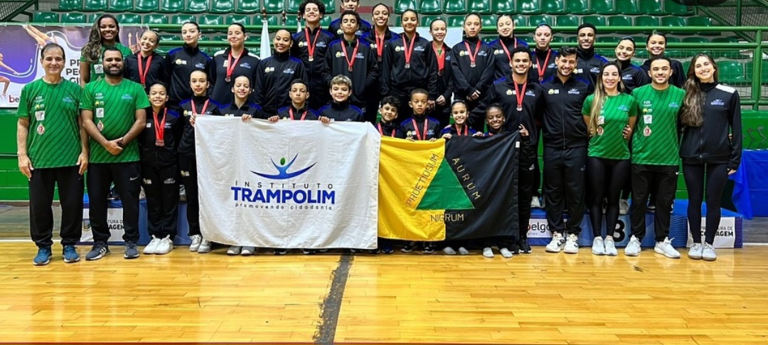 Instituto Trampolim, de Ouro Preto, conquista medalhas no Campeonato Estadual de Trampolim