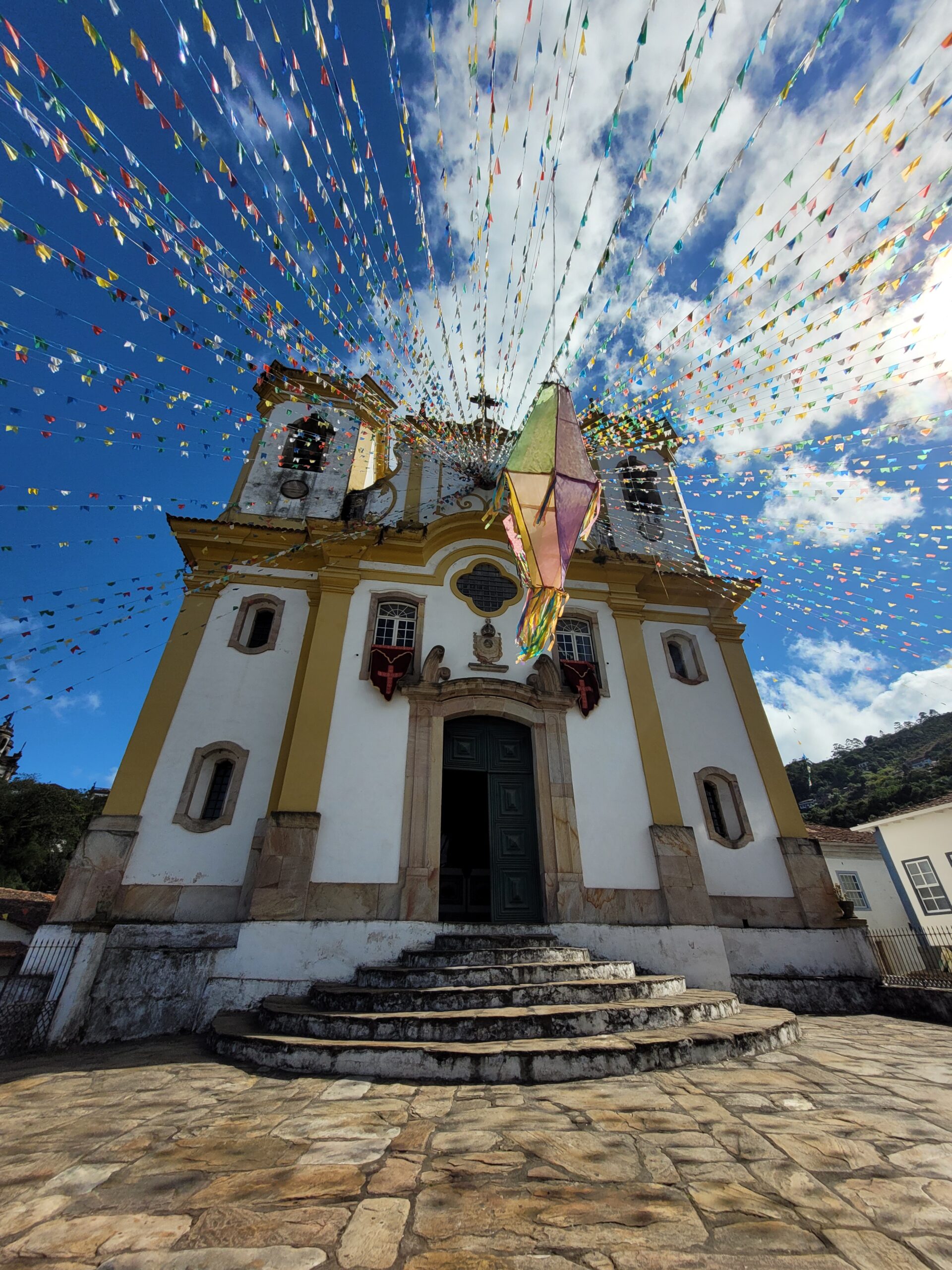 As tradicionais festas juninas aquecem a cidade de Ouro Preto