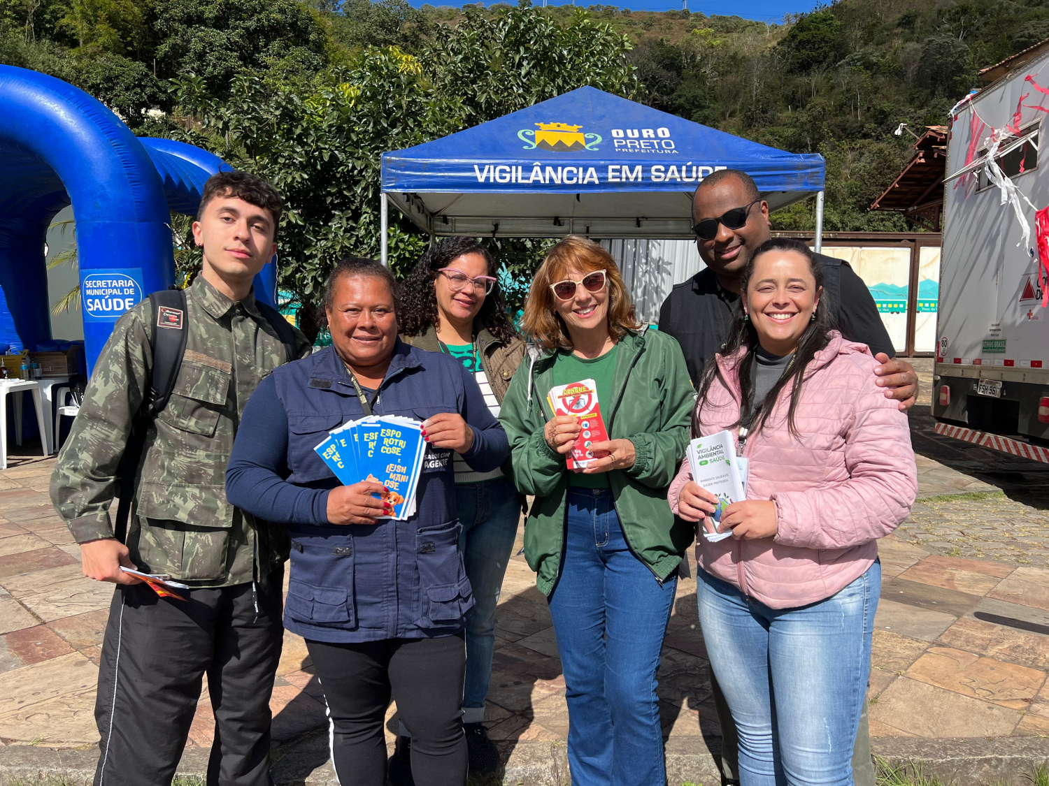 Prefeitura de Ouro Preto realiza mais de 400 atendimentos em ações do Dia D em Saúde