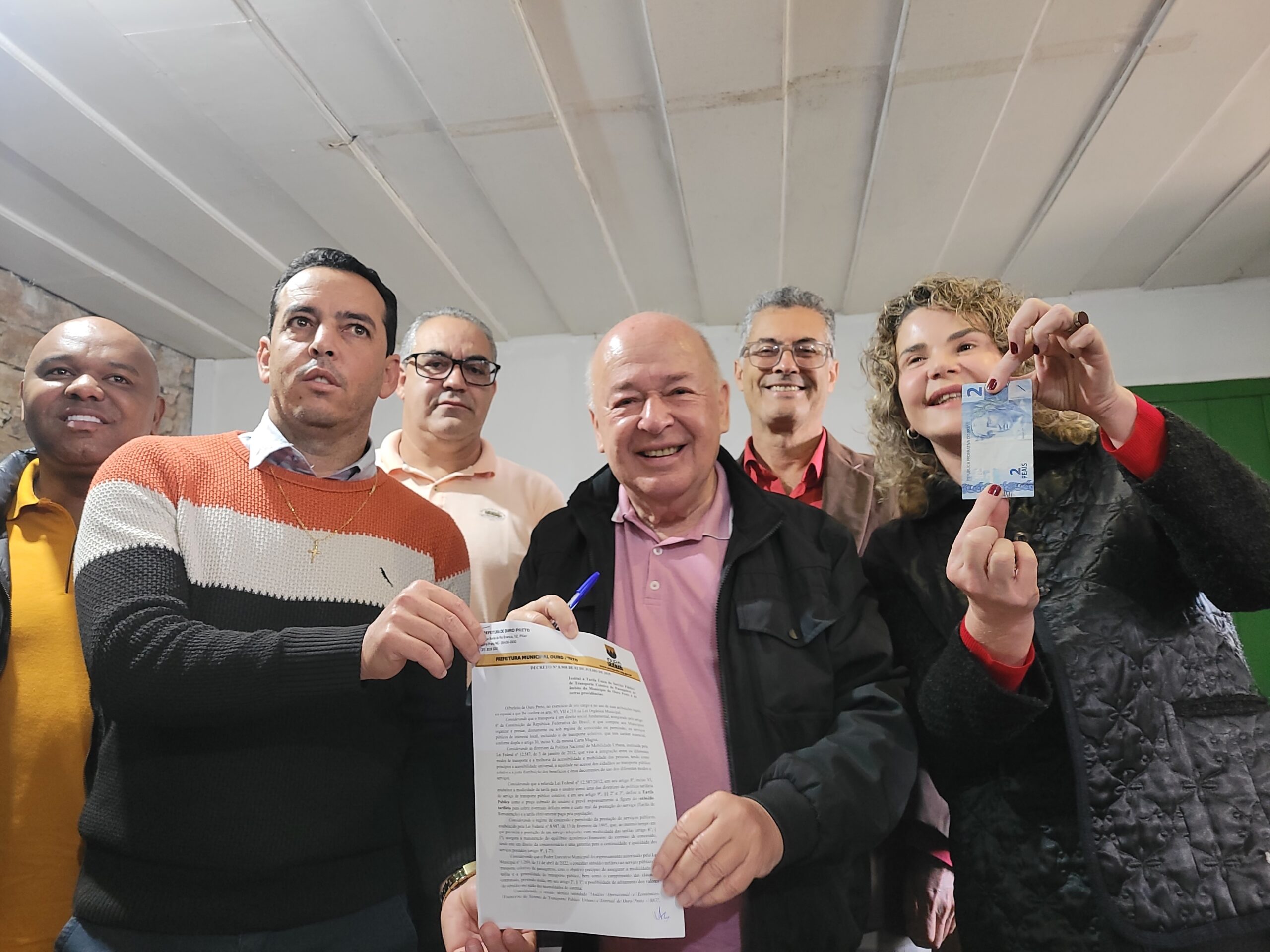 Prefeitura Municipal institui tarifa única nos ônibus de Ouro Preto