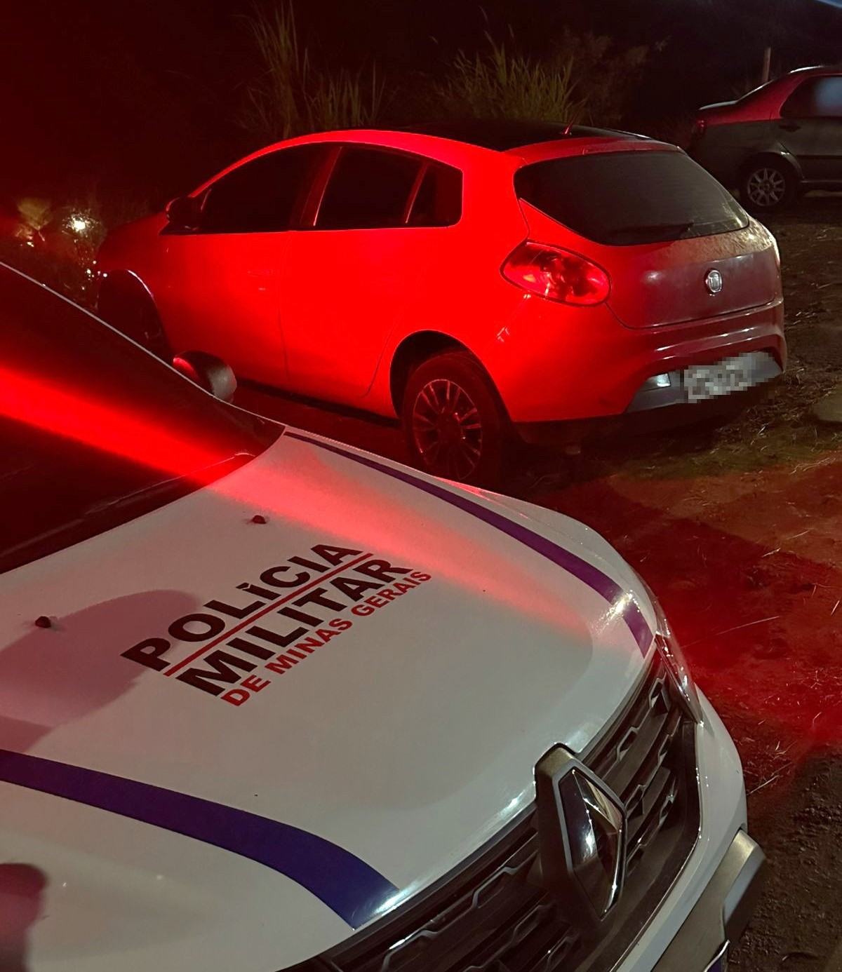 PM recupera carro furtado em Belo Horizonte e prende suspeito em Ouro Preto