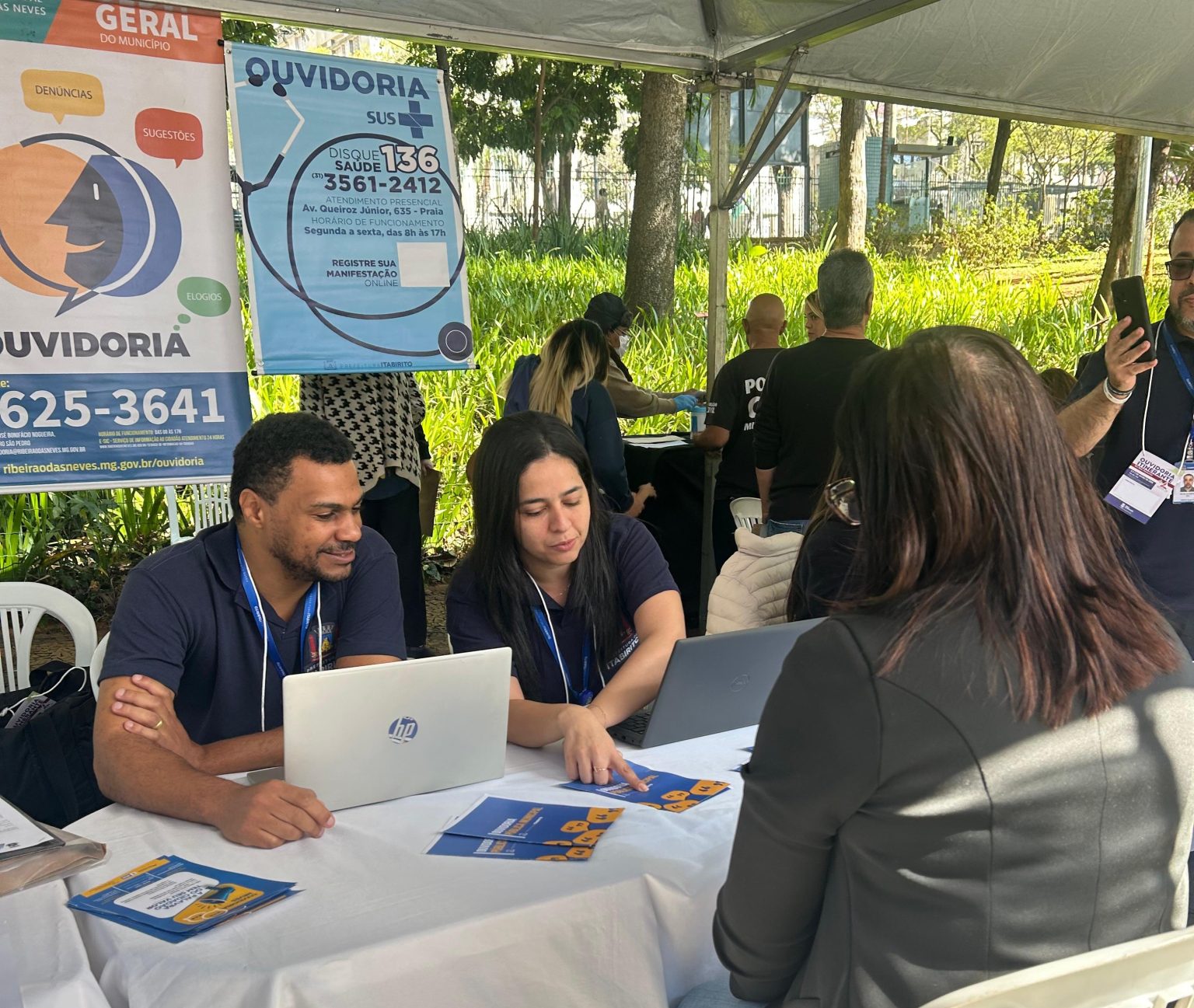Ouvidoria de Itabirito participa de ação itinerante em Belo Horizonte