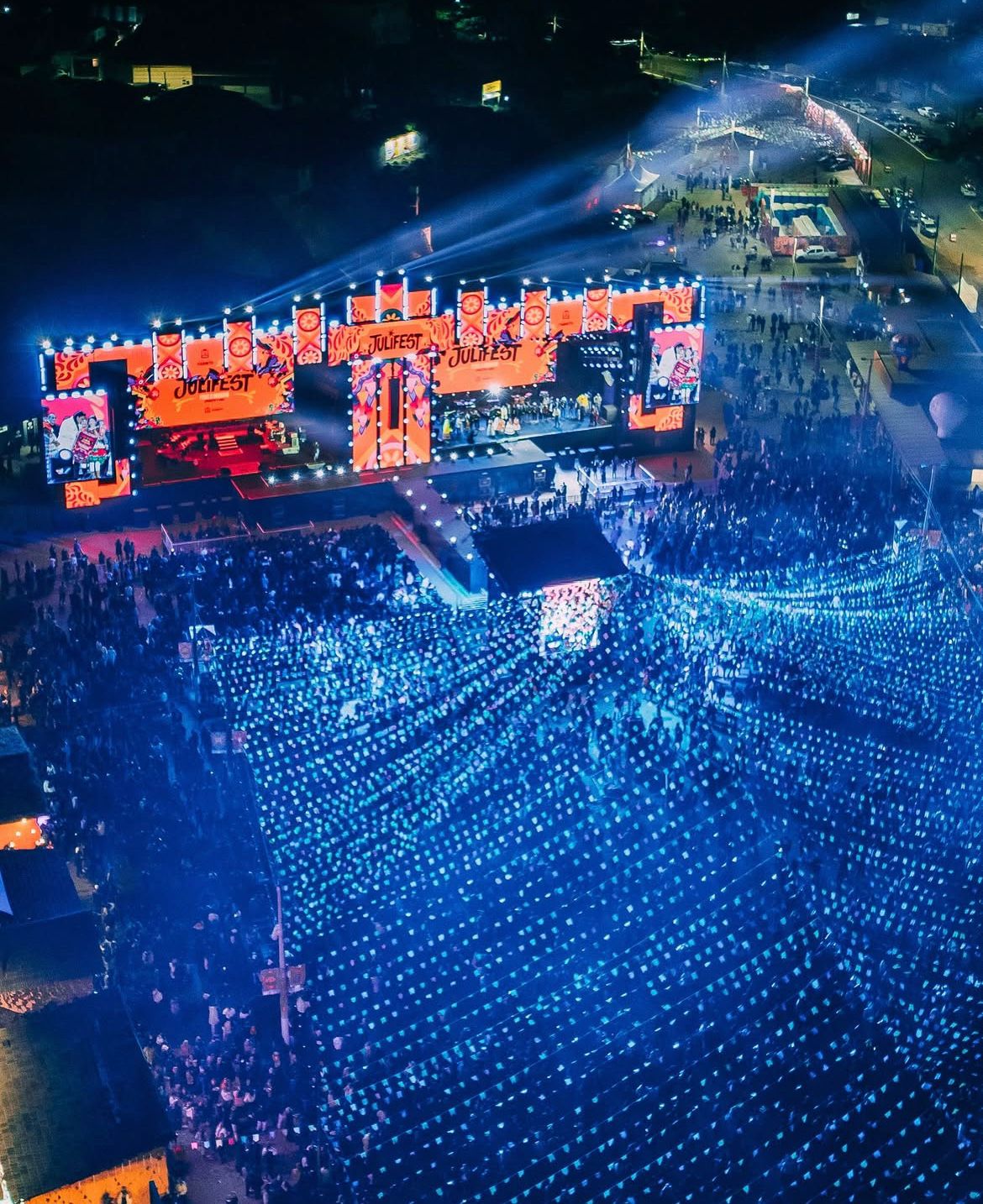 Prefeitura de Itabirito transmite shows da Julifest 2025 ao vivo pela internet