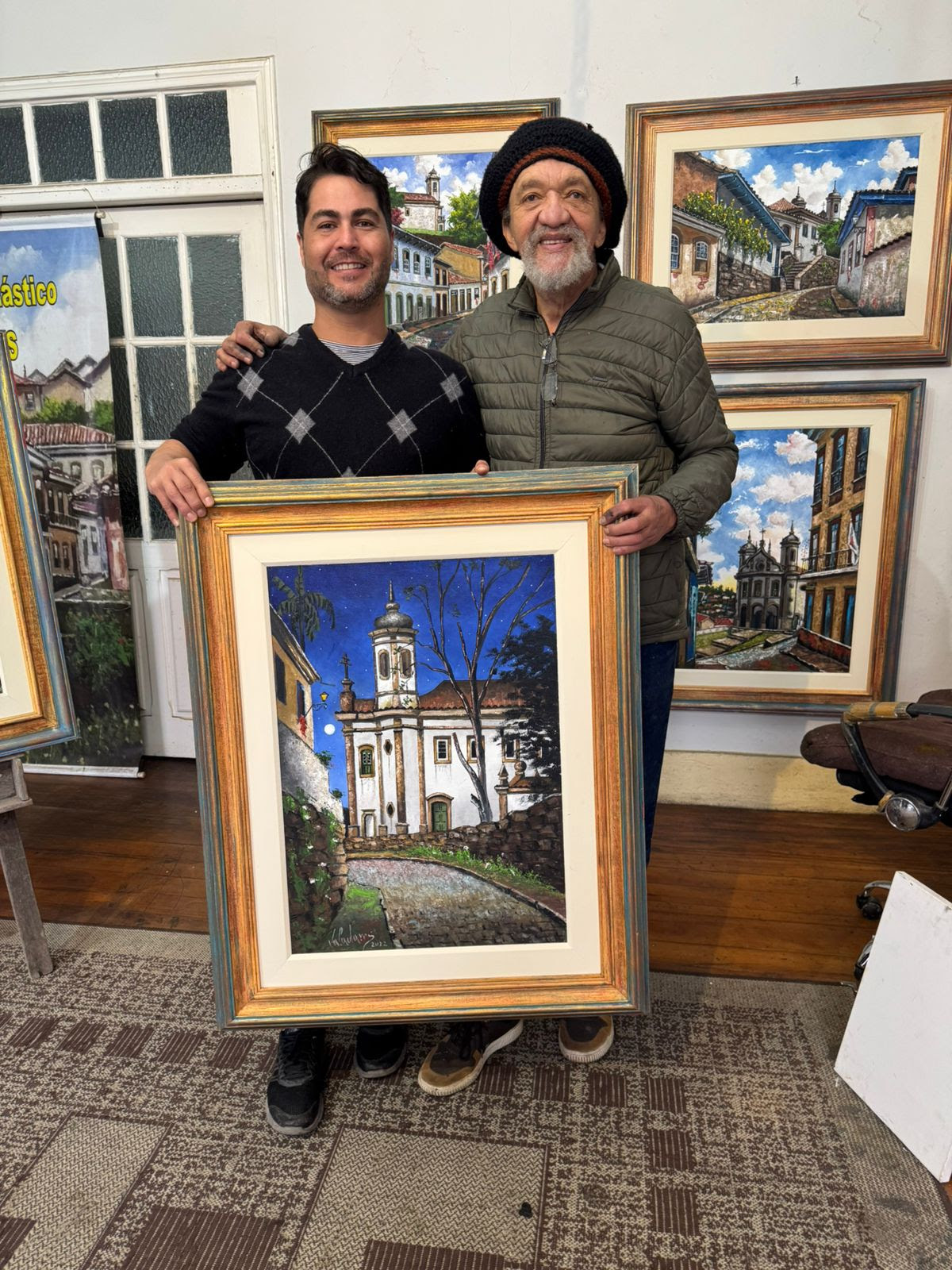 David Faria movimenta cena artística de Ouro Preto com exposições e conexões vibrantes