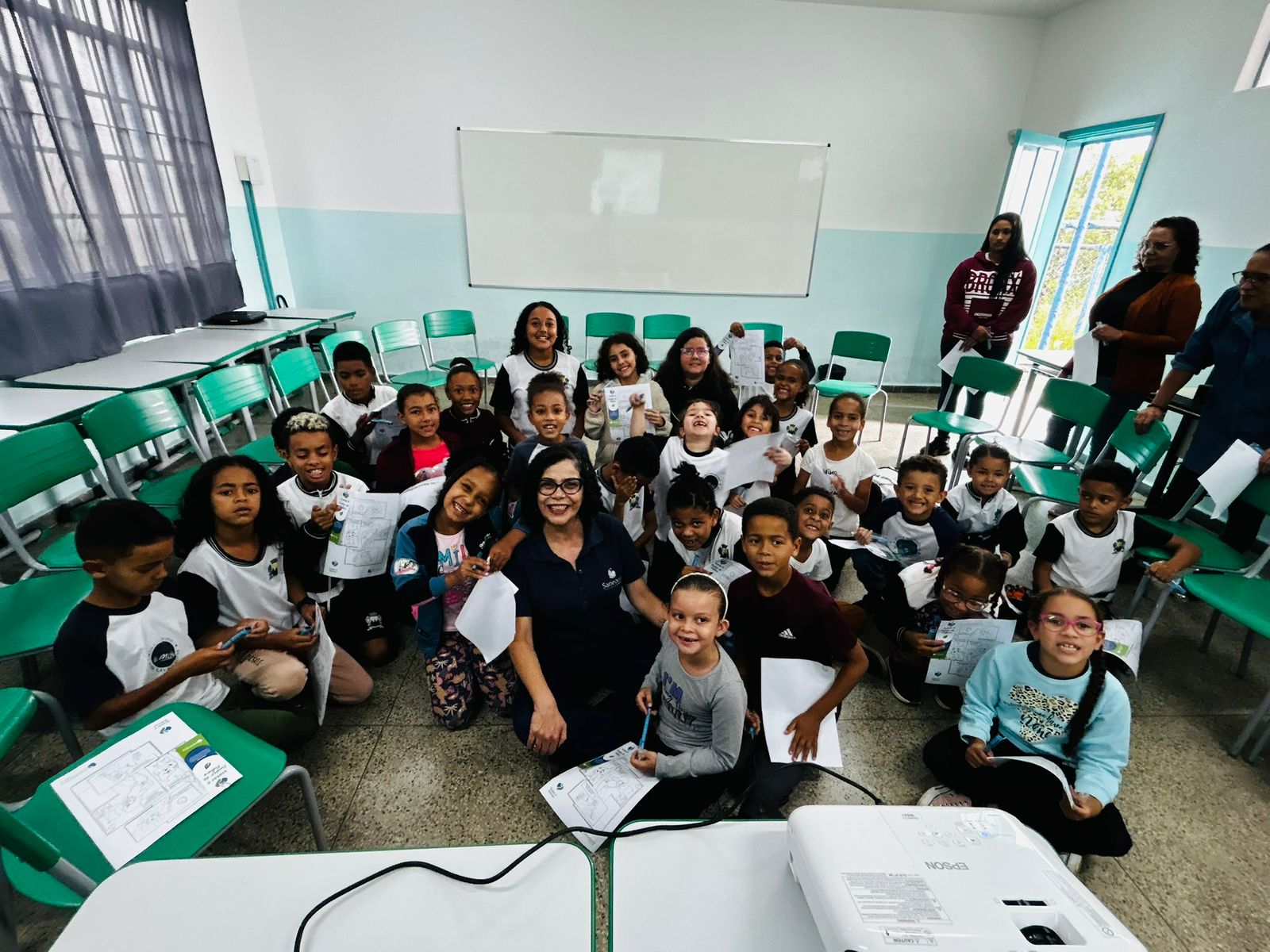 Programa de educação ambiental da saneouro atinge recorde de estudantes alcançados