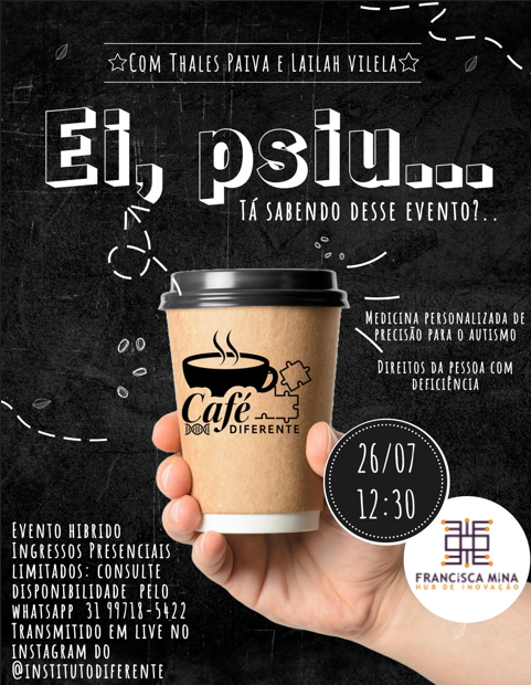 Café Diferente promove inclusão e conhecimento sobre o Autismo em Ouro Preto