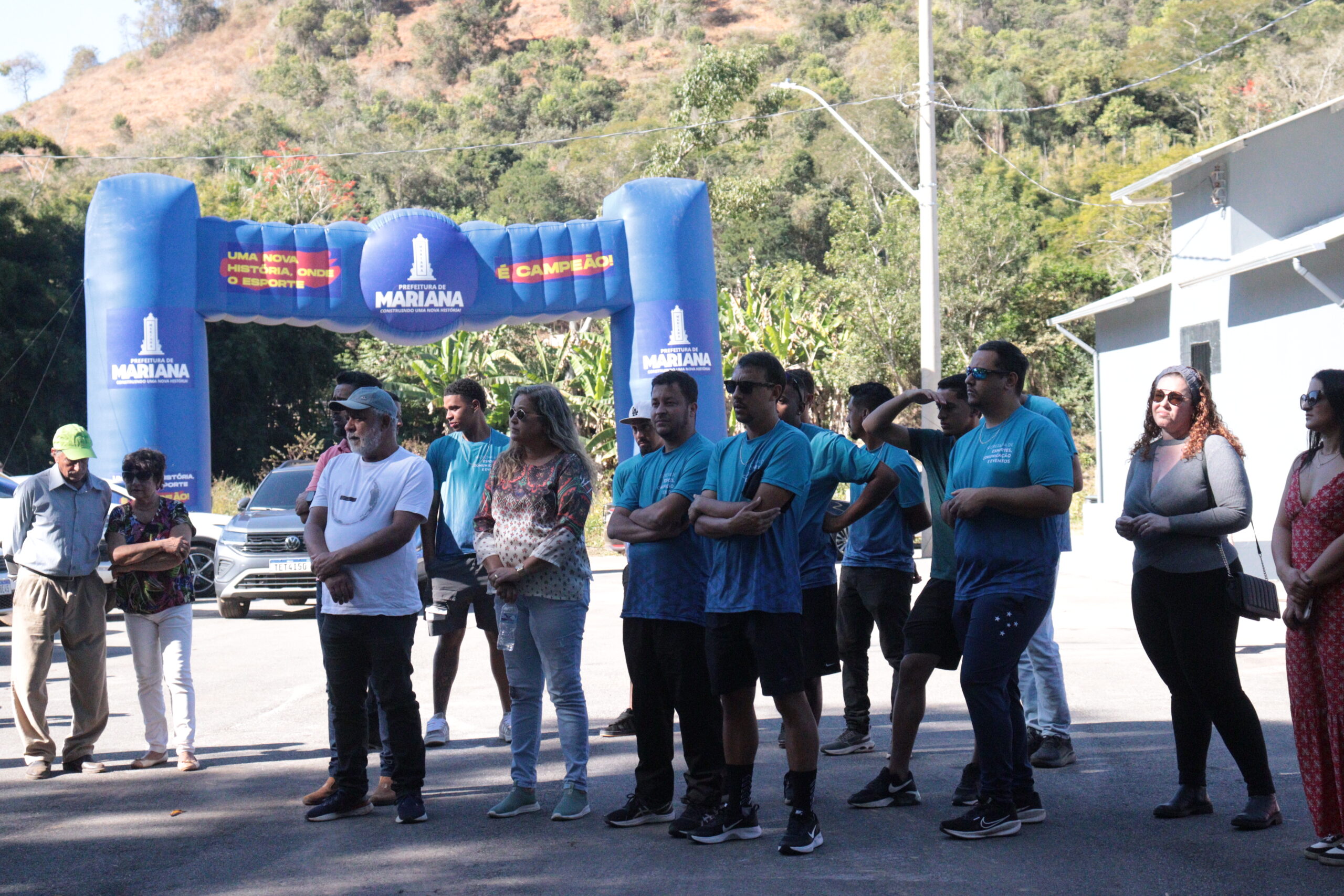 Prefeitura de Mariana reinaugura Complexo Esportivo de Paraíso
