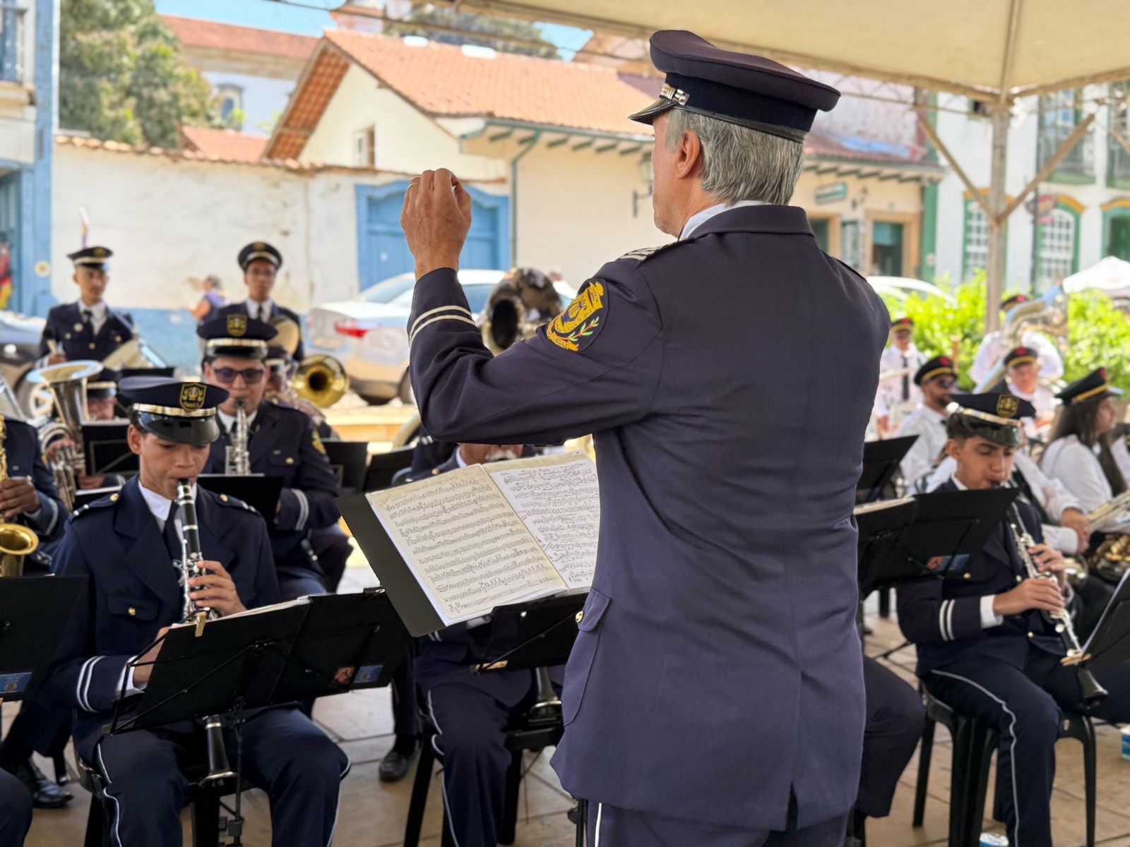 Banda na Praça reúne tradição e herança musical na Praça Gomes Freire
