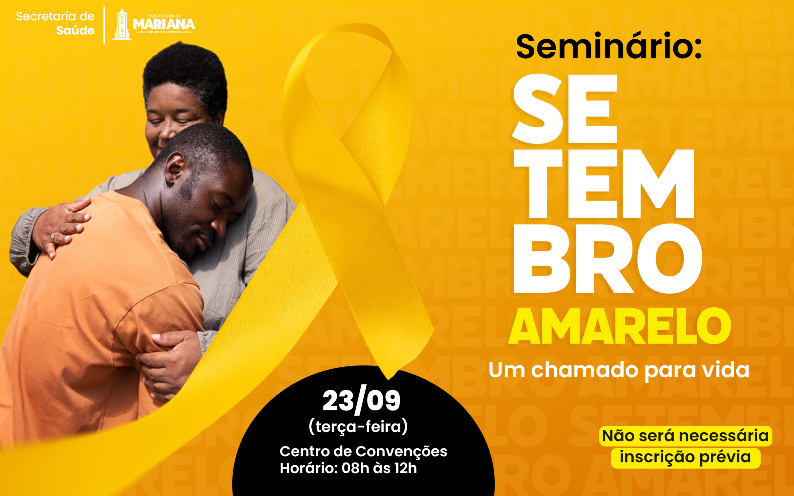 Rede de Atenção Psicossocial promove Seminário Setembro Amarelo