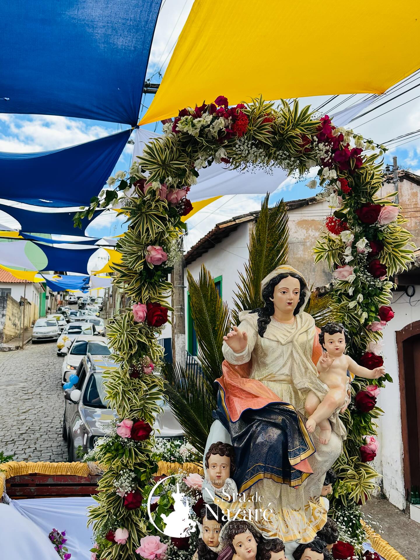 Paróquia de Nossa Senhora de Nazaré celebra festa da padroeira, preparando-se para coroação pontifícia