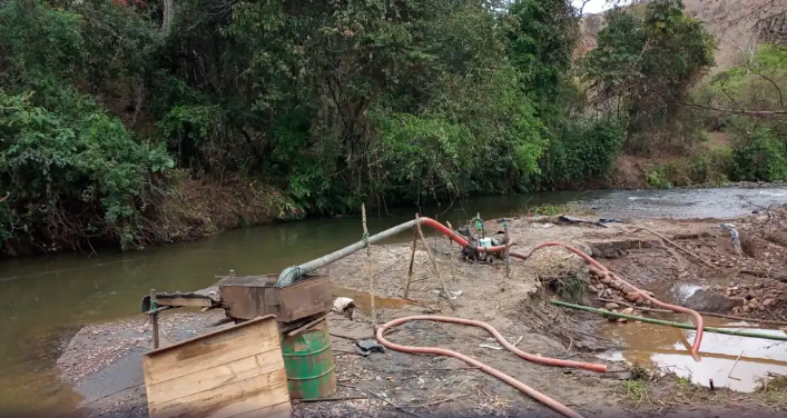 Quatro pessoas são presas em operação de combate ao garimpo ilegal em Mariana