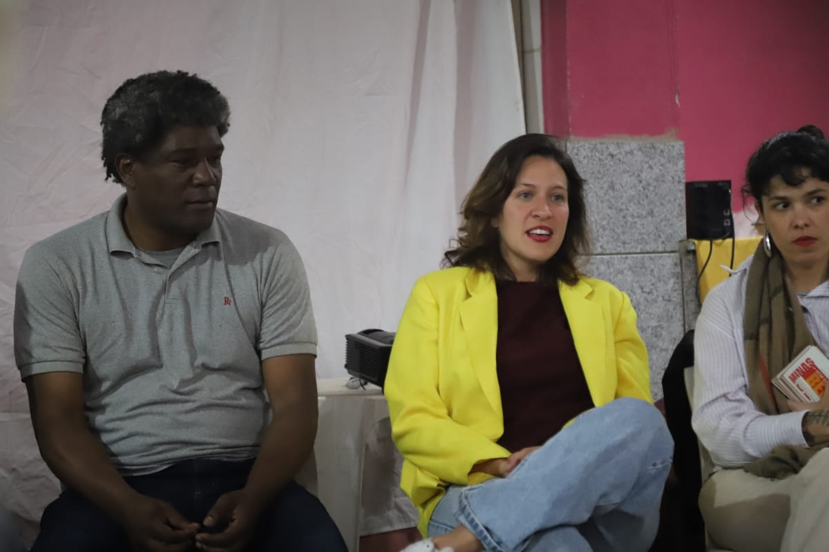 Deputada Bella Gonçalves participa de encontro com movimentos sociais em Ouro Preto