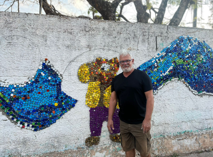 Projeto TAMPART transforma arte e consciência ambiental em movimento coletivo na Escola Padre Afonso de Lemos