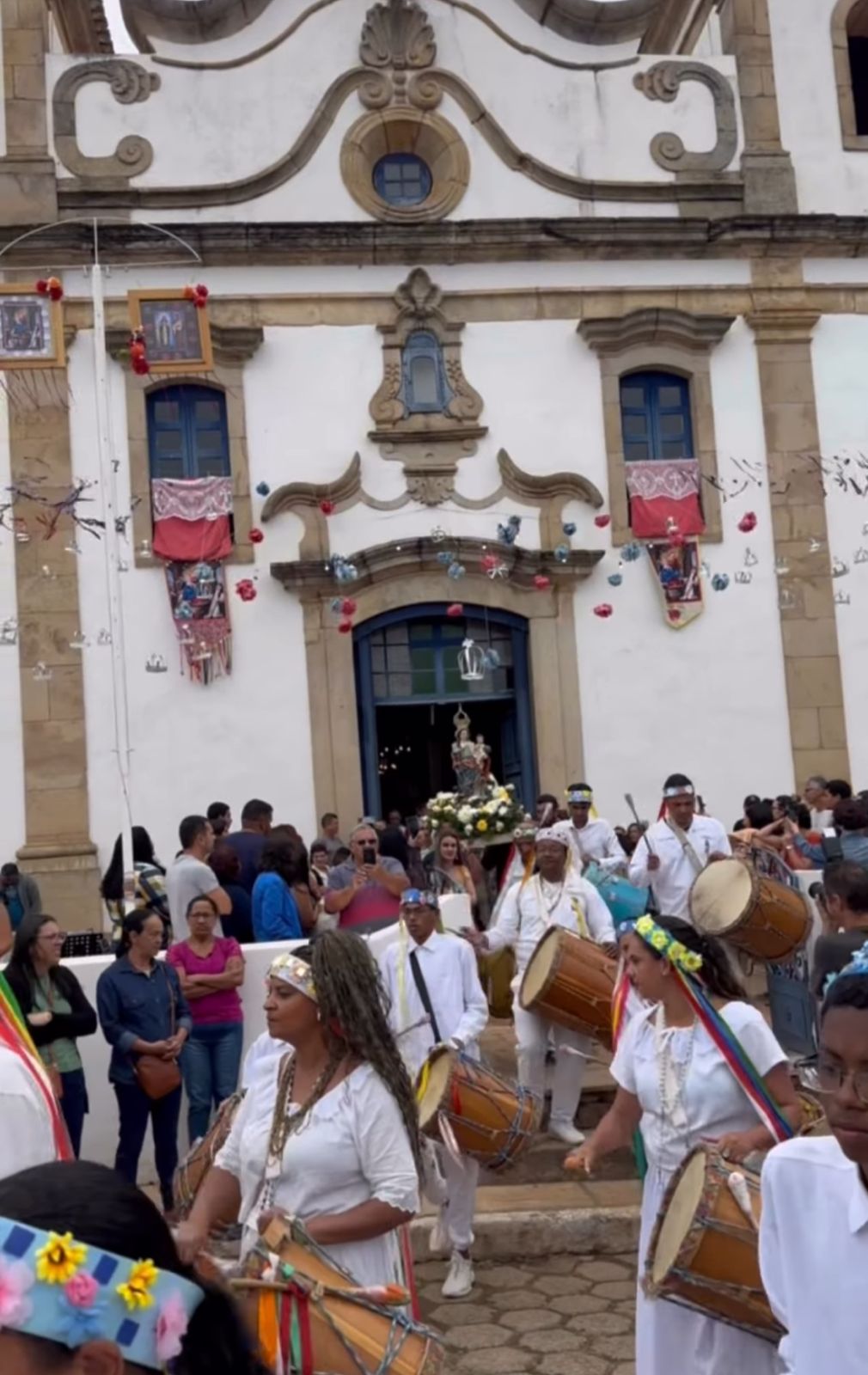 Glaura celebra a Festa de Nossa Senhora do Rosário com fé, tradição e alegria