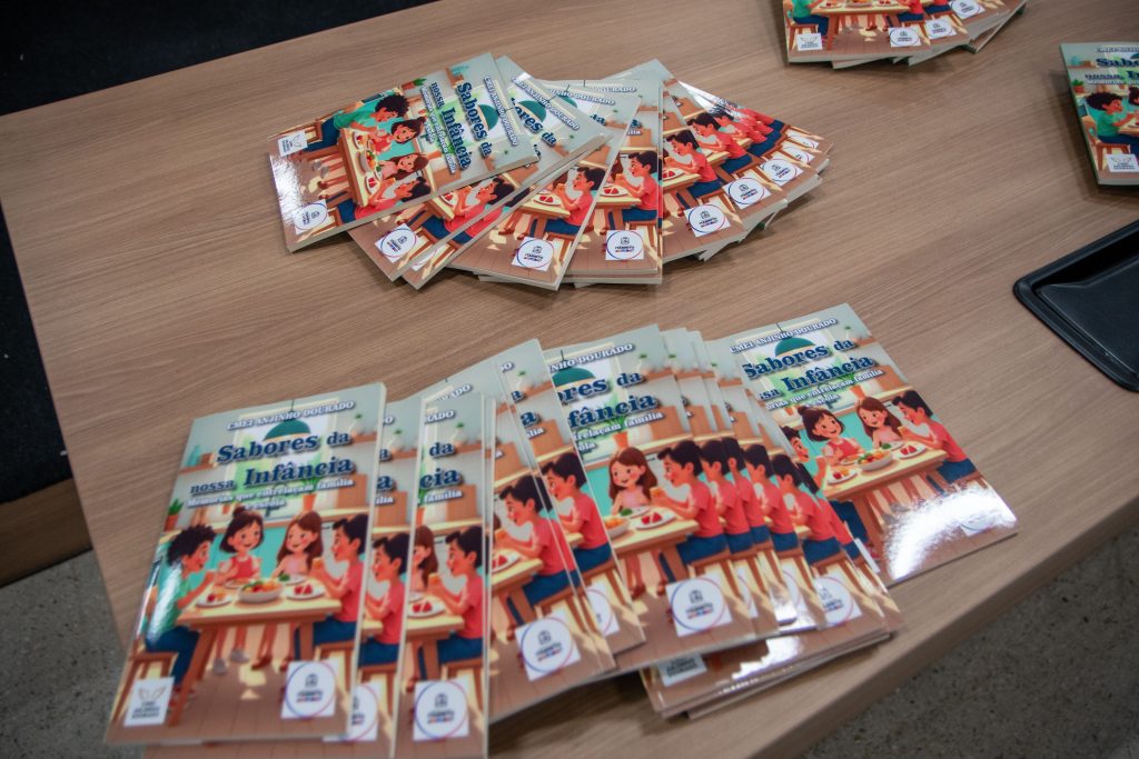 Sabores da Nossa Infância: CMEI Anjinho Dourado lança livro de receitas afetivas dos alunos