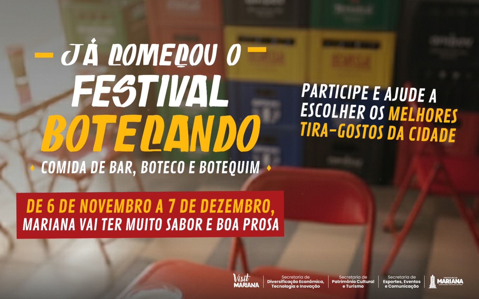 Festival Botecando dá início a uma celebração dos sabores e da cultura marianense